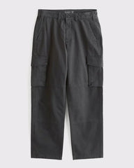 Relaxed Herringbone Clean Cargo Pant
