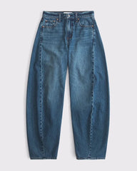 High Rise Ultra Barrel Jean
