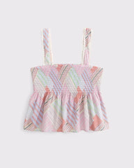 Smocked Sleep Tank