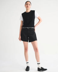 100% Cotton Rollneck Sweater Shell