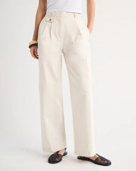 A&F Sloane Chino Tailored Wide Leg Pant