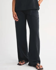 Curve Love A&F Sloane Lightweight Crepe Tailored Wide Leg Pant