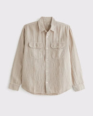 100% Linen 2-Pocket Shirt